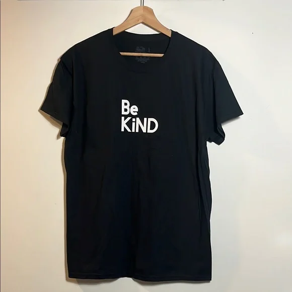 Black 'Be Kind' T-Shirt - Picture 2 of 4